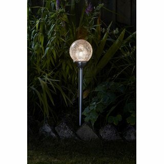 Solar Wegleuchte LED 5 Lumen Edelstahl 40x12cm